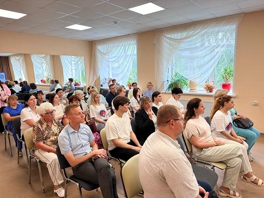Гости из избирательной комиссии Орловской области