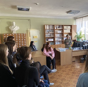 Экскурсия по библиотеке
