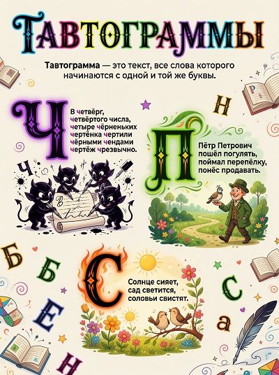 Тавтограммы
