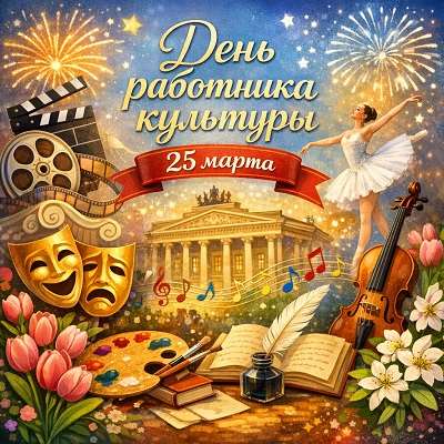 25 марта — День работника культуры!