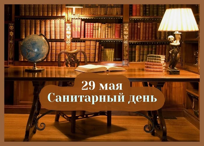 29 мая санитарный день